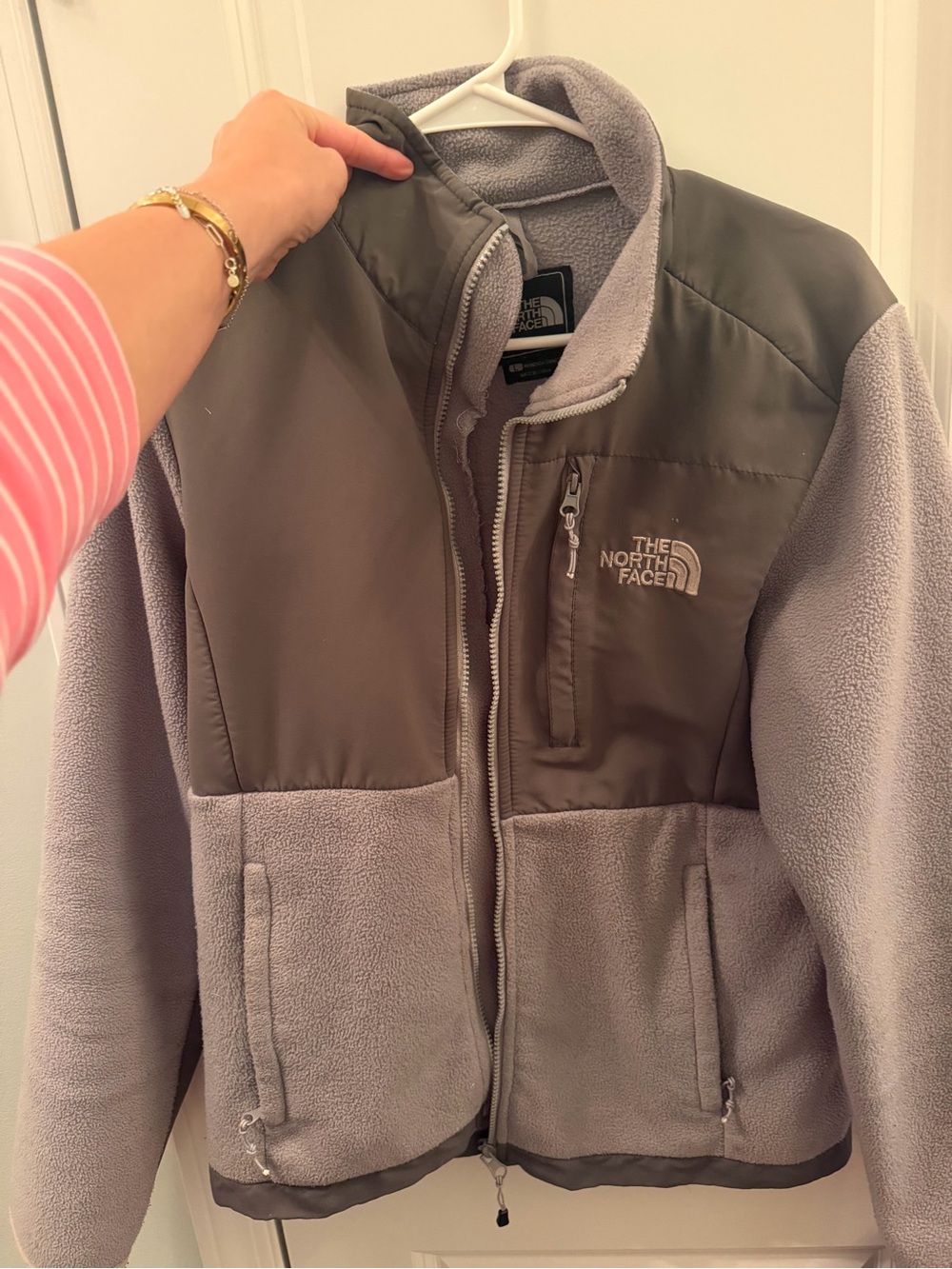 The North Face Gray Fleece Jacket
